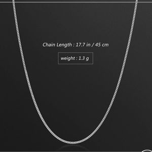 SILVER STERLING 925CH STAMPED ROLO LINK NECKLACE‼️